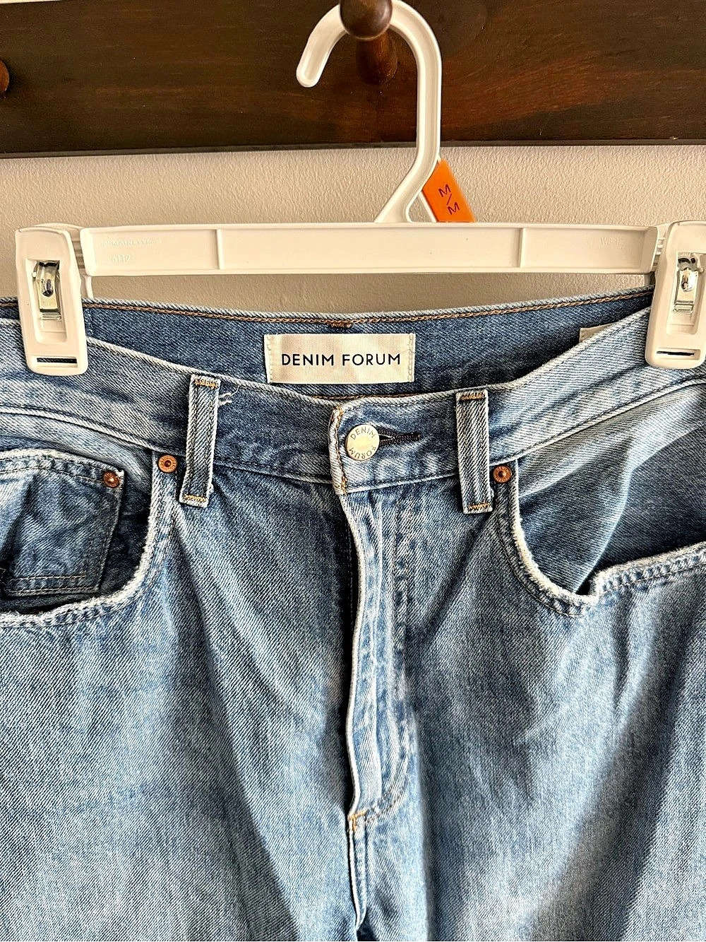 Denim Forum The '90s Winona Hi-Rise Wide Leg Jeans - Picture 3 of 6
